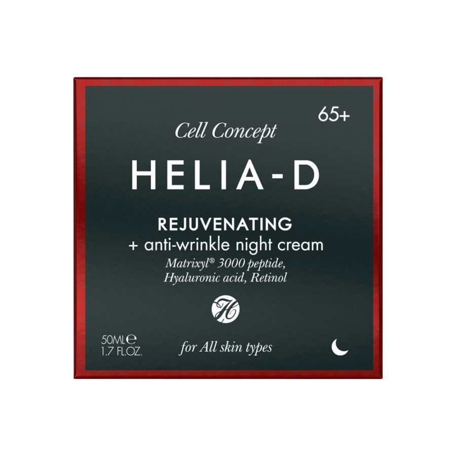 Helia-D Cell Concept 65+ omladzujúci nočný krém na tvár proti vráskam